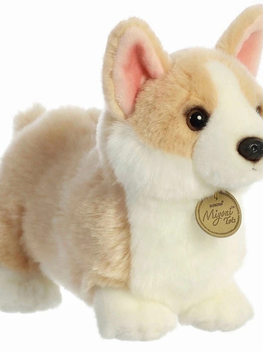 Aurora Miyoni Pembroke Welsh Corgi Pup Medium Brown Tots Realistic Stuffed B15